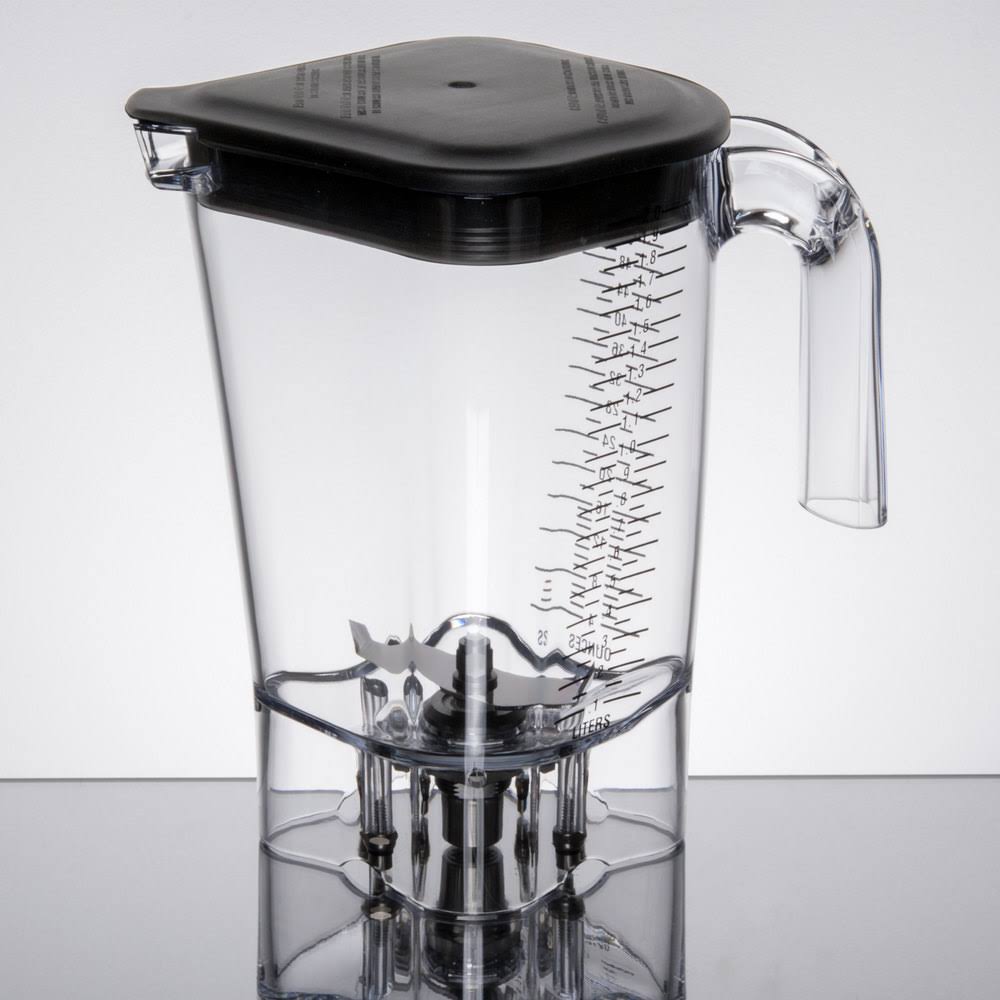 Hamilton Beach 6126-755 Eclipse Polycarbonate Blender Container with Blade Assembly and Lid, 64 oz