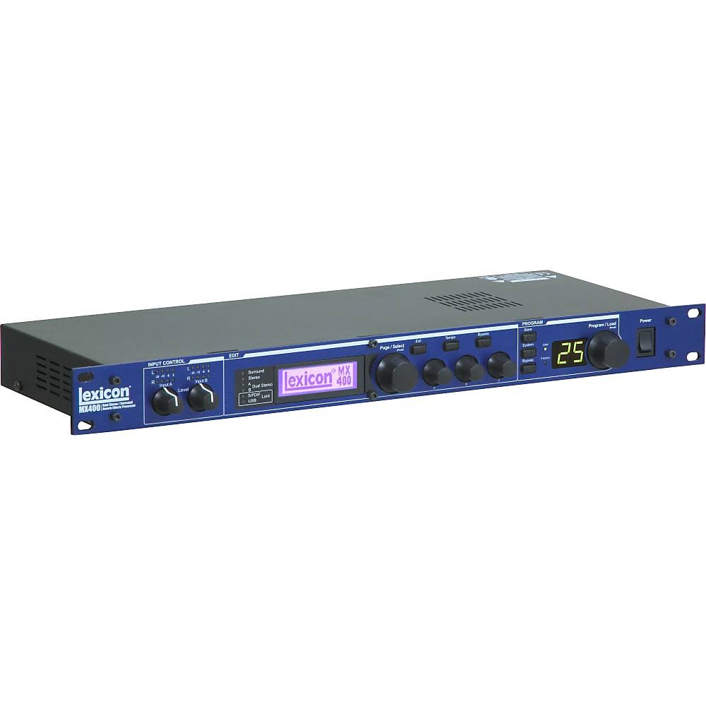 Lexicon MX400 Dual Stereo Reverb/Effects Processor