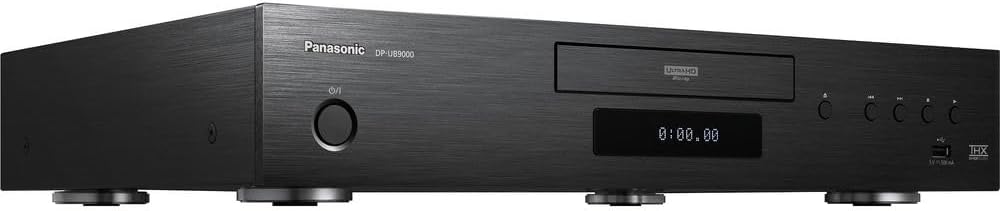 Panasonic DP-UB9000 HDR10+, 4K UHD, Dolby Vision, Network Streaming Blu-ray Disc Player (DP-UB9000P1K) + Network Cable + Optical Audio Cable + HDMI Cable + Cable Ties
