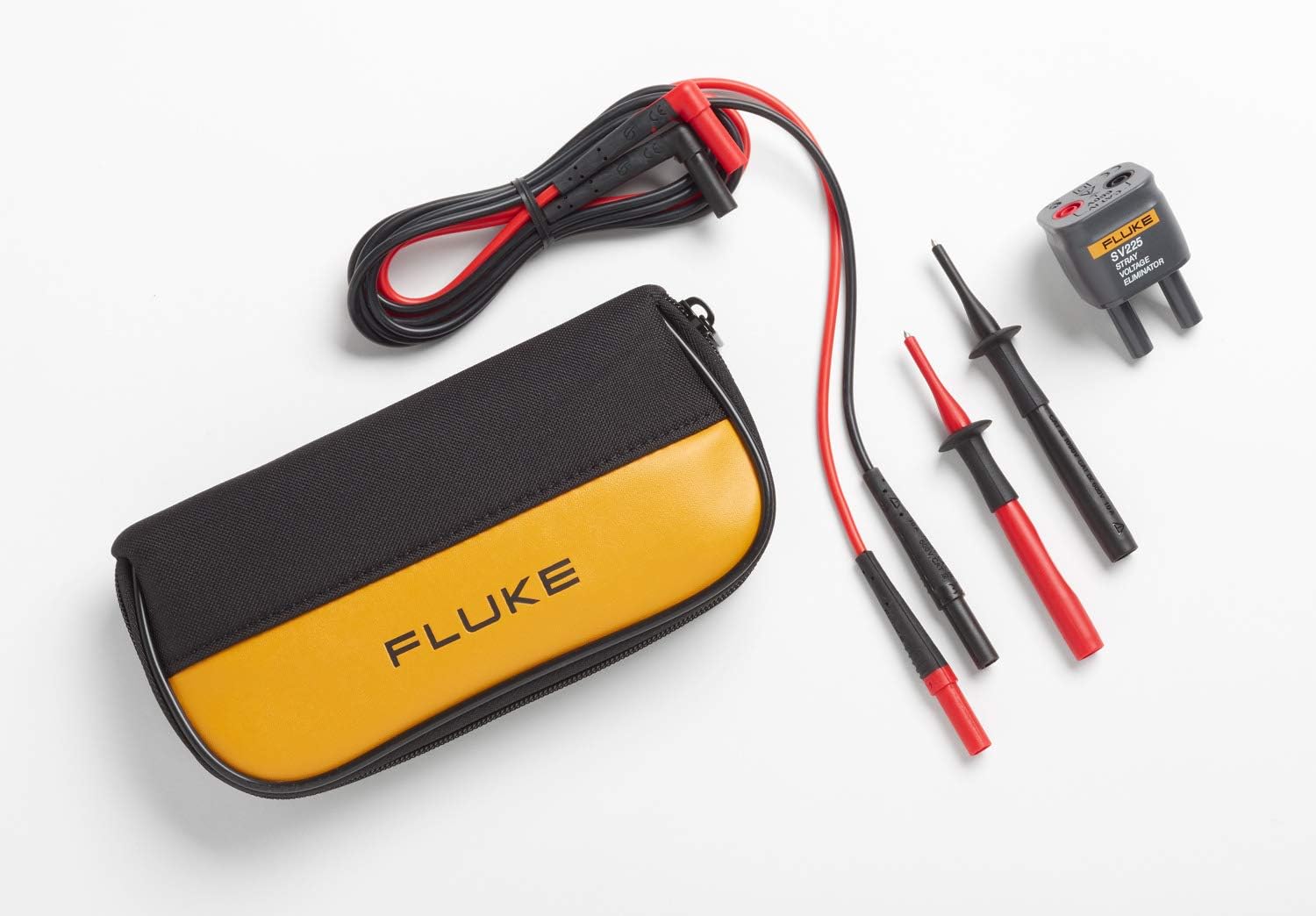Fluke TL81A Test Lead Set, Deluxe Electronic,Red/Black,Small