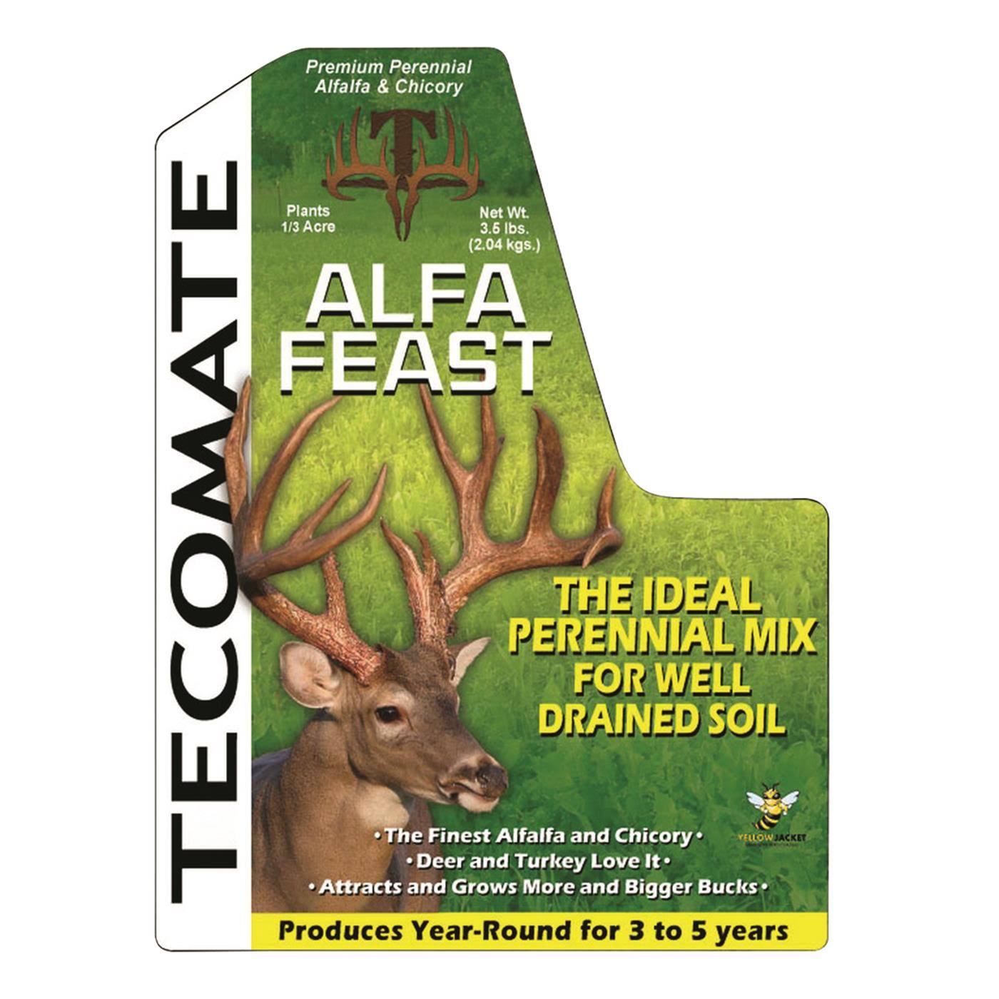Tecomate Alfa-Feast Trophy Mix Perennial Food Plot Seed