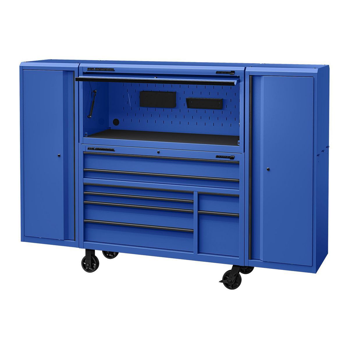 U.S. GENERAL 22 in. End Locker, Series 3, Blue