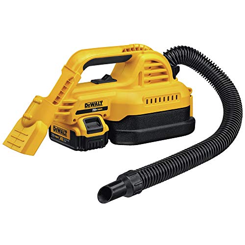 Dewalt WetDry Portable Vac Kit Dcv517M1 Hard Floor Battery Powered Cartridge