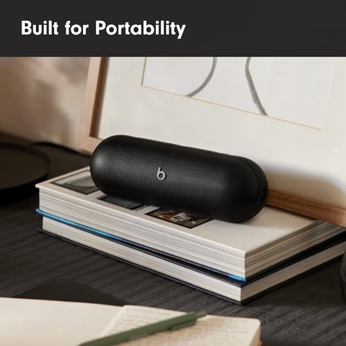 Beats Pill - Portable Bluetooth Speaker- Up to 24H Battery Life, Water Resistant, Bluetooth, Apple & Android Compatible, Seriously Loud Sound for Home, Outdoor and Travel- Champagne Gold