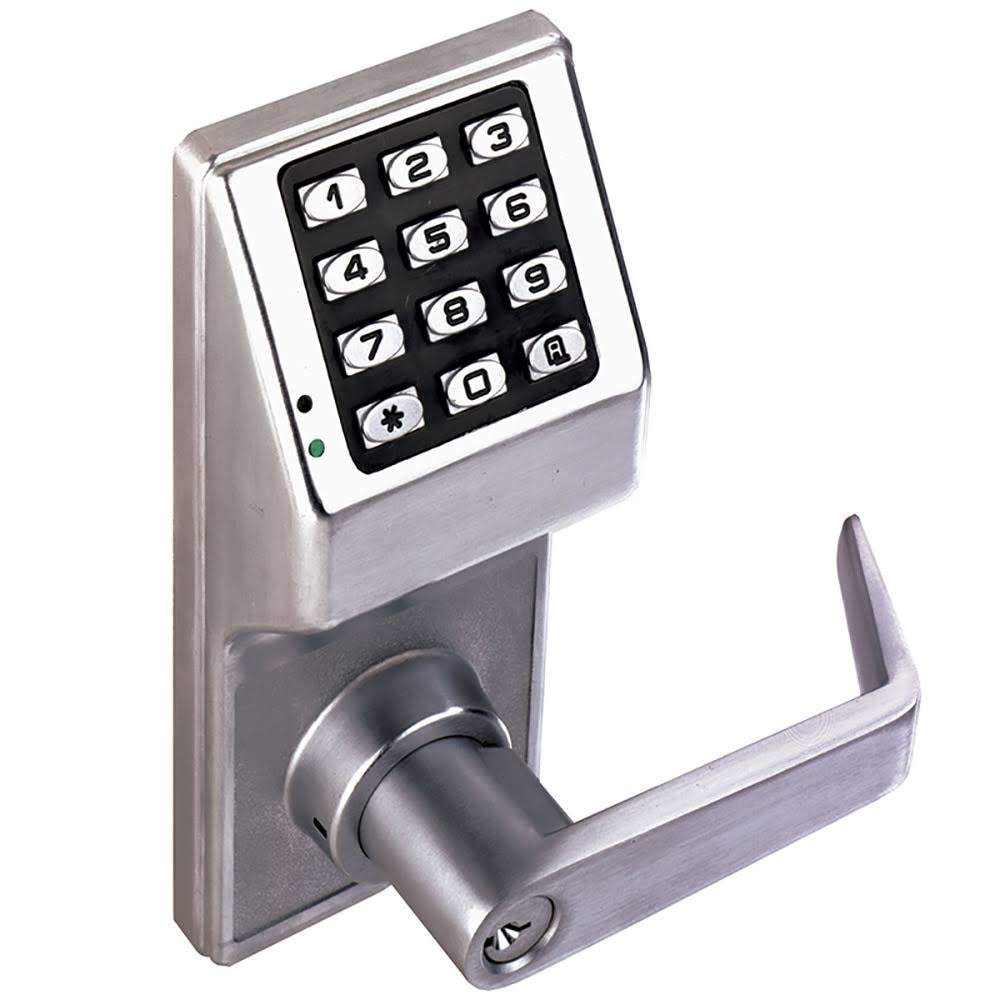 Alarm Lock DL2700 US26D Trilogy Satin Chrome Eelctronic Push Button Lock