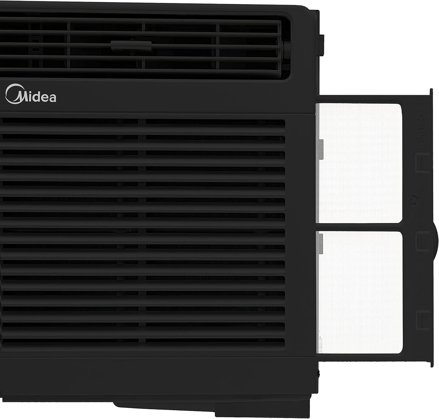 Midea 5,000 BTU 115V Mechanical Window Air Conditioner, Black