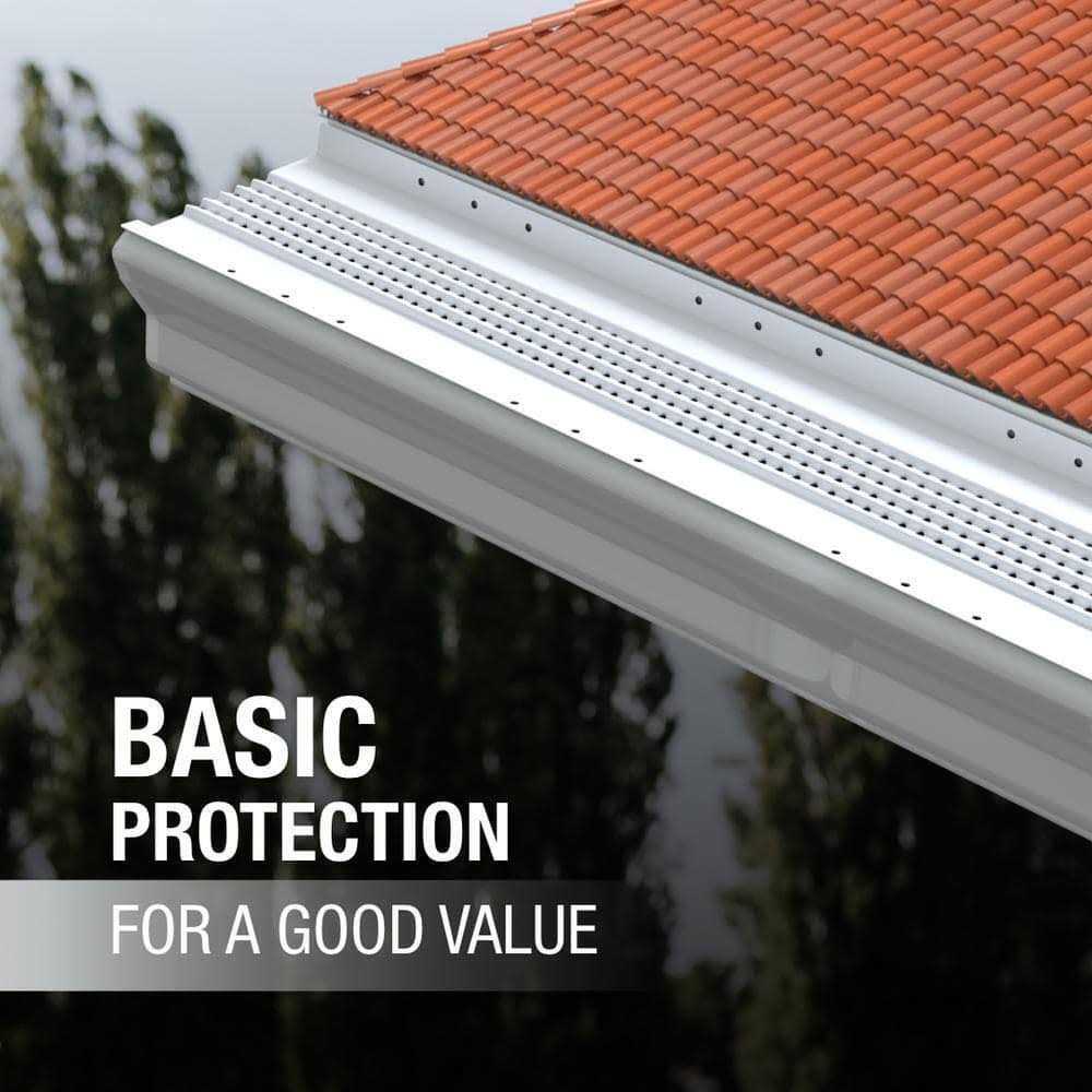 Gutter Guard by Gutterglove 4 ft. L x 5 in. W