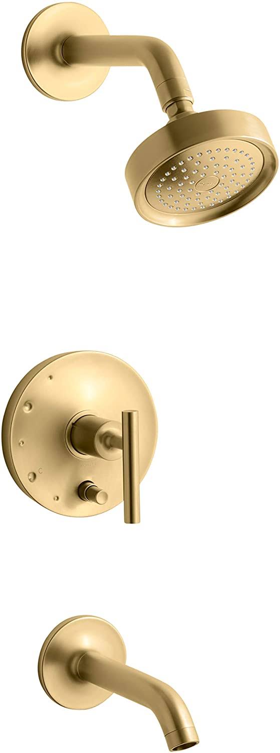 Kohler K-T14420-4-2MB Purist Bath and Shower Trim