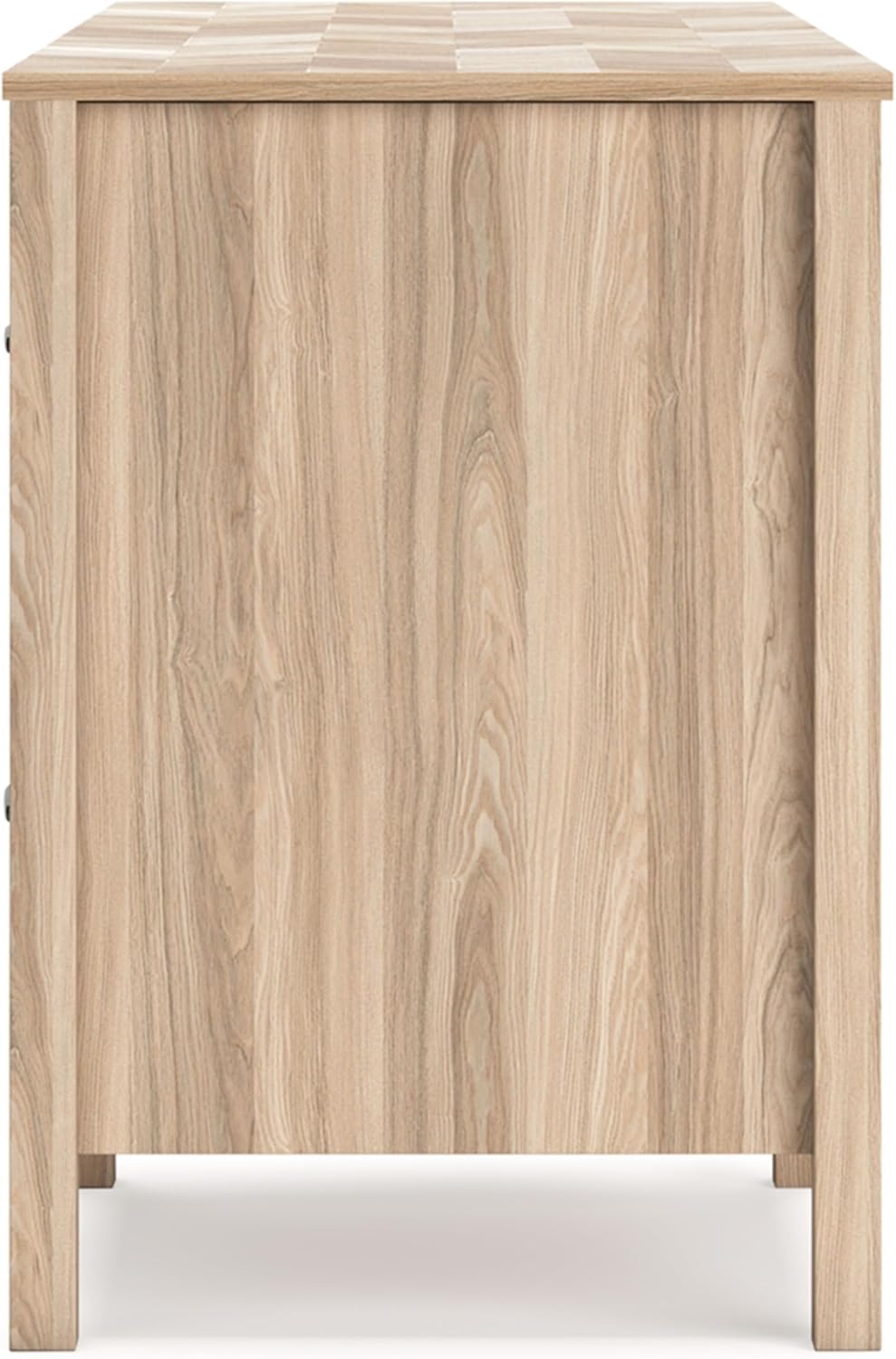 Signature Design by Ashley Battelle Home Office Desk, 60" W x 20" D x 29" H, Light Brown