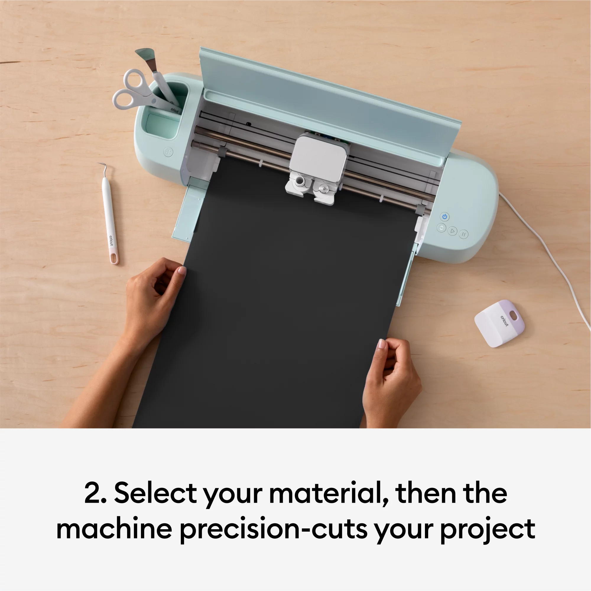 Cricut Explore 3 - Smart Cutting Machine with Easy Printables sensor