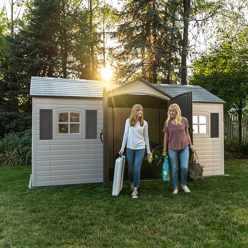 Lifetime Outdoor Storage Shed, 15 x 8 Foot