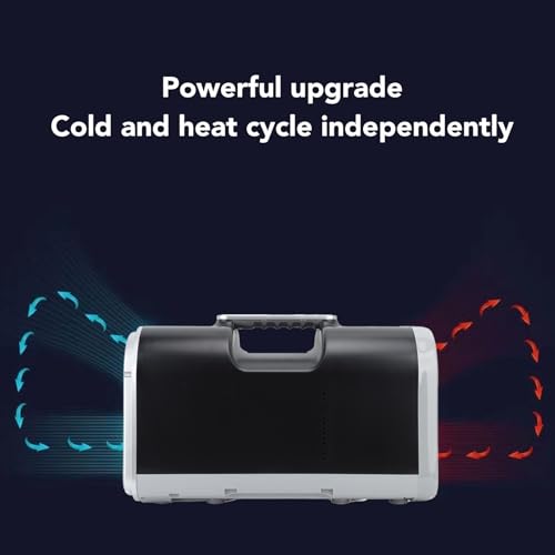 Camping Air Cooler,4500BTU 400W Portable Small Space Air Conditioner Dual Frequency Conversion Air Heater Cooler Mini Mobile AC Unit for Home Office Pet Rooms