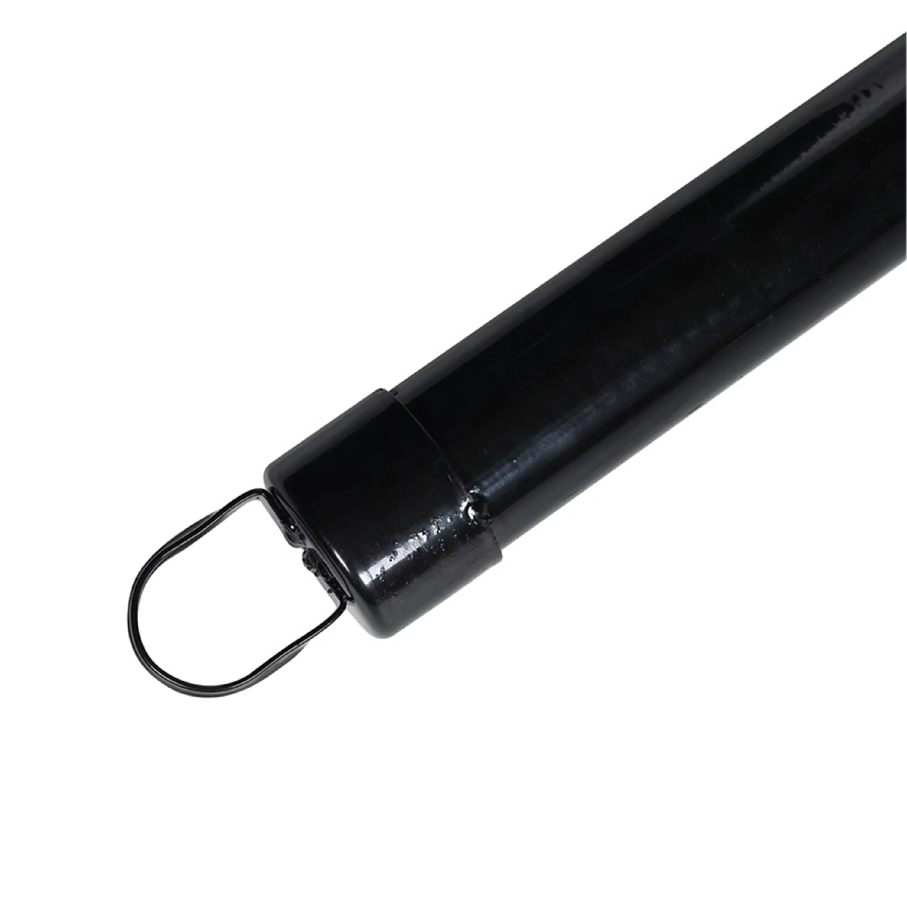 ALEKO KITCLFB9.5G5X50 DIY Chain Link Steel Fence 5X50 ft PVC Coated Black