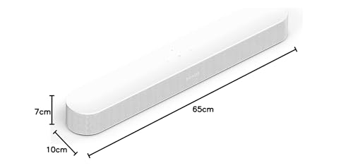 Sonos Beam Gen 2 - Black - Soundbar with Dolby Atmos