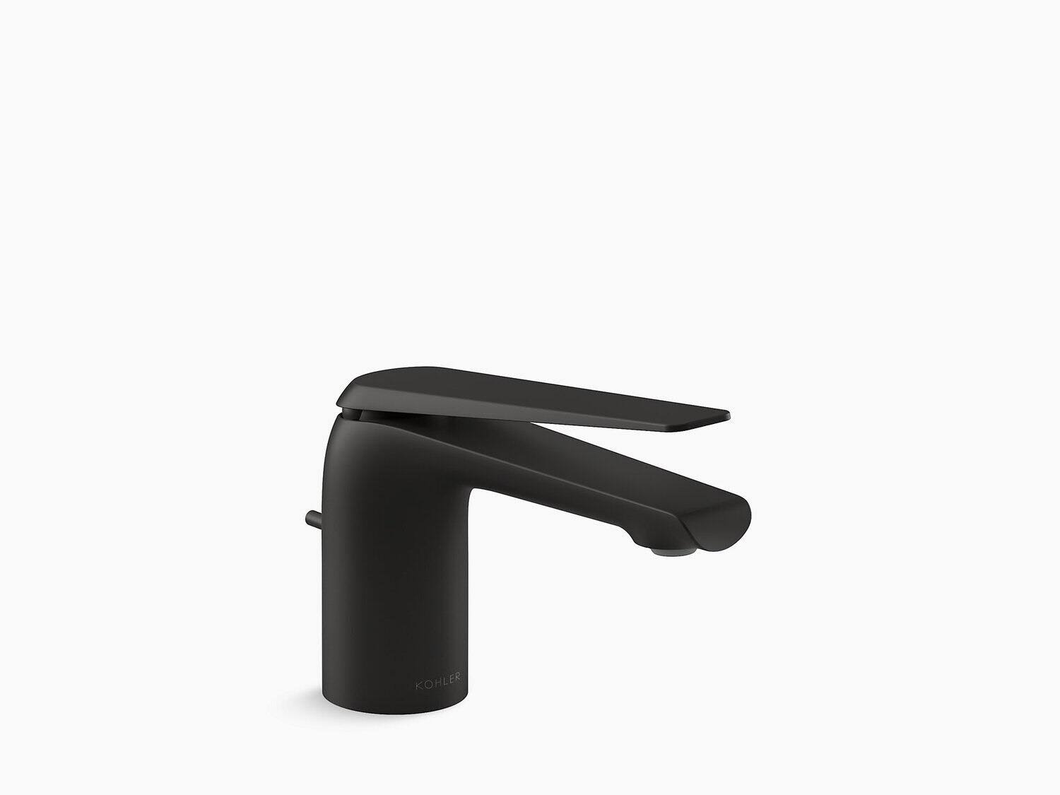 Kohler Matte Black Single-Handle Bathroom Sink Faucet