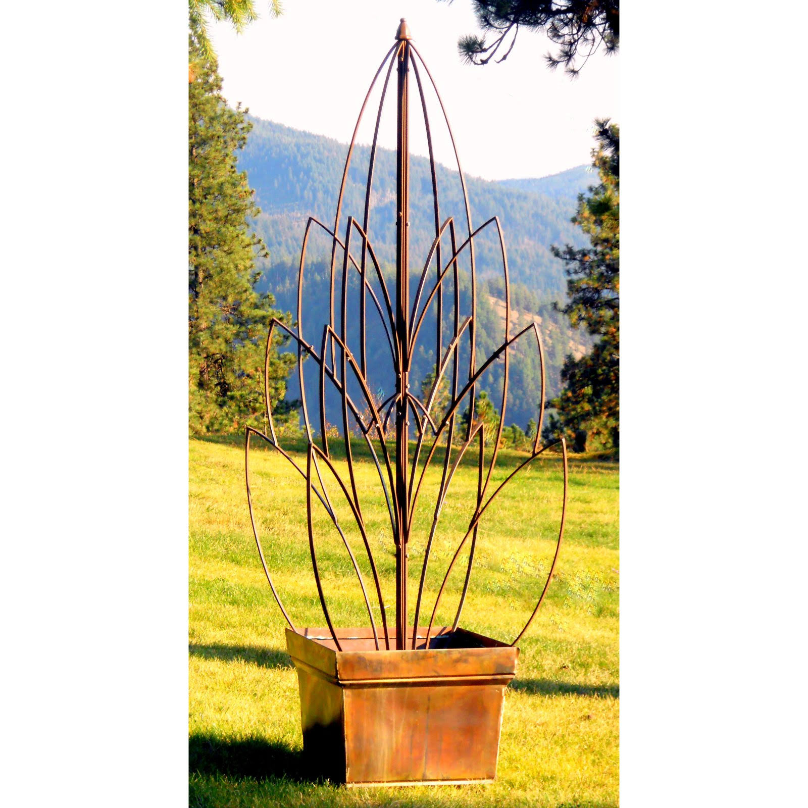 H. Potter GAR461 Lotus Bud Garden Trellis