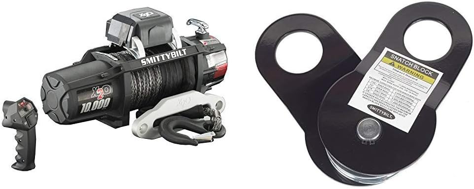 Smittybilt X2O COMP - Waterproof Synthetic Rope Winch - 12,000 lb. Load Capacity