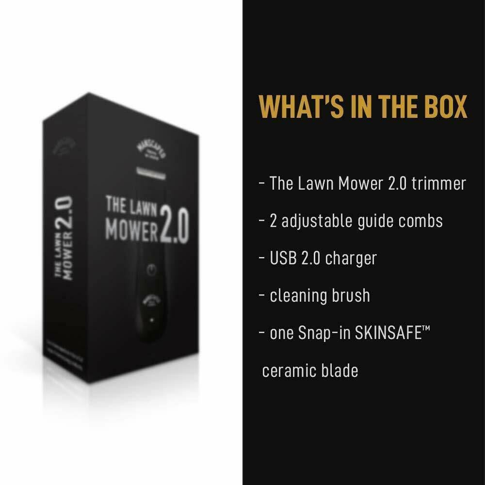 Best Electric Manscaping Groin Hair Trimmer, Lawn Mower 2.0 by Manscaped