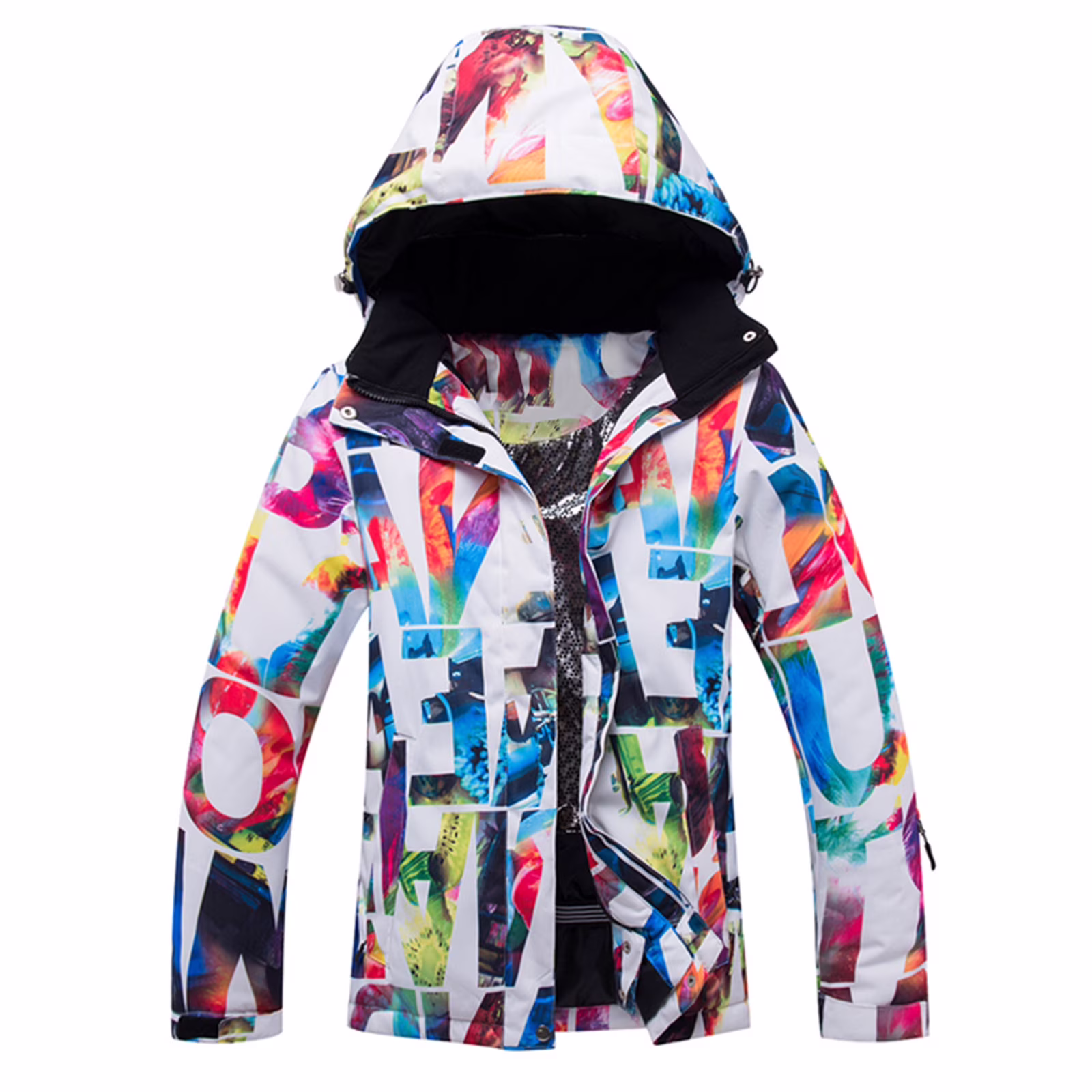 Ski Suit Suit Women Snowboard Jacket Windproof, Waterproof And Warm Thick Coat