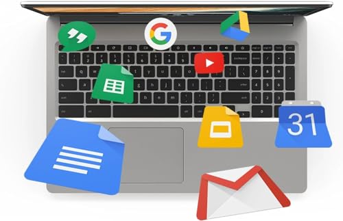 acer Chromebook 315 Laptop 2024 Newest, 15.6" HD Display, Intel Celeron N4020(Up to 2.8GHz), 4GB RAM, 64GB eMMC, Intel UHD Graphics, Long Battery Life, WiFi, Bluetooth, Chrome OS, with Laptop Stand