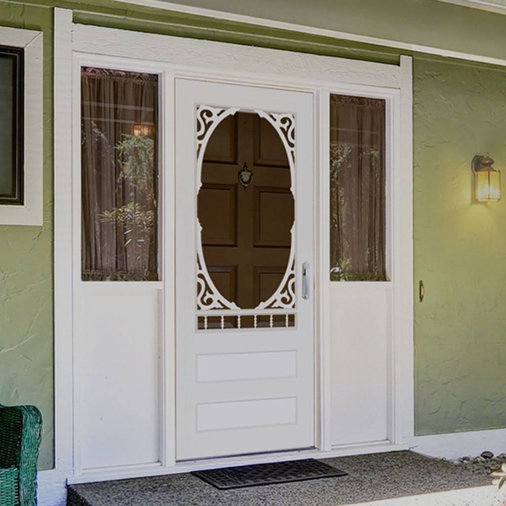 Kimberly Bay Rigid Carling Vinyl PVC Slab Screen Door