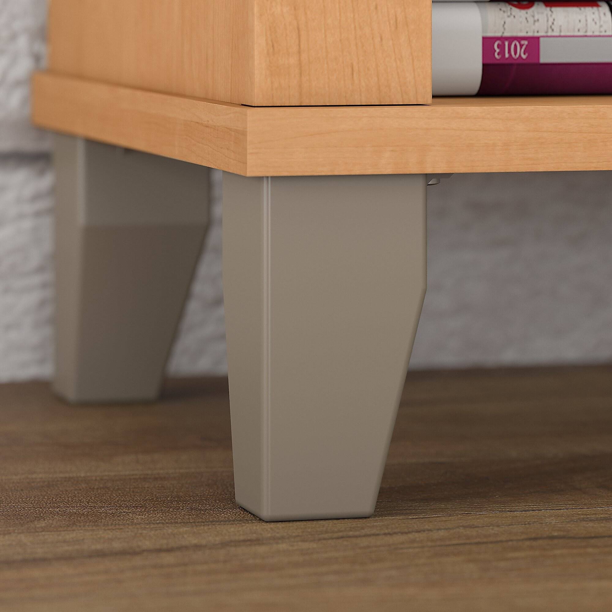 Bush Somerset 5-shelf Bookcase, Maple Cross