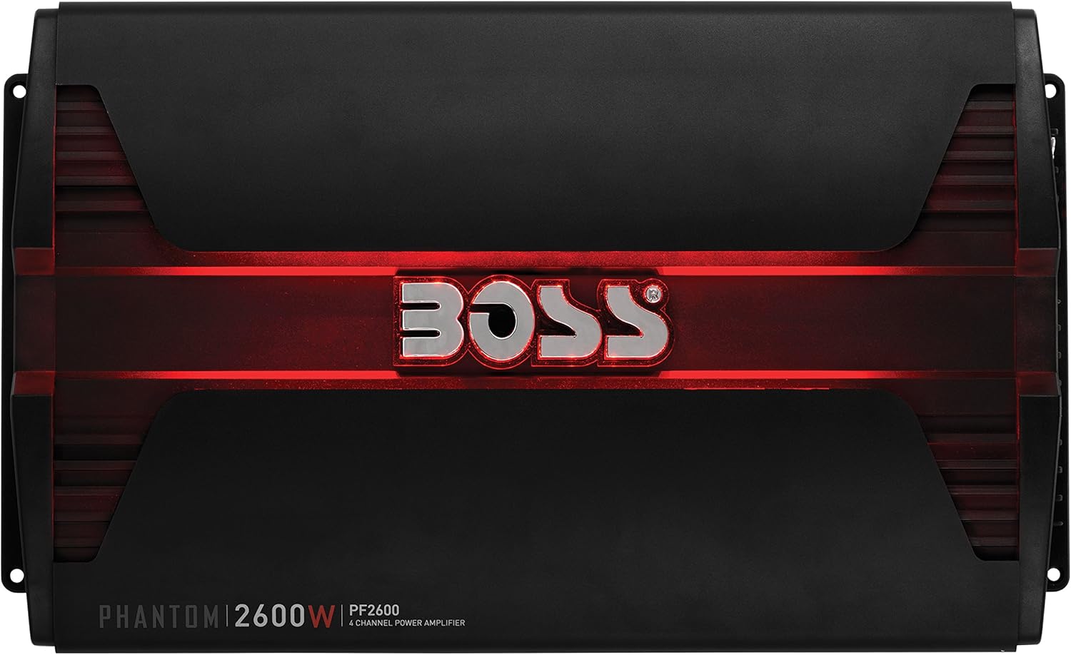 BOSS Audio Systems PV3700 5 Channel Car Amplifier – Phantom Series, 3700 Watts, Full Range, Class A-B, 2-4 Ohm Stable, Mosfet Power Supply, Bridgeable, Remote Subwoofer Control