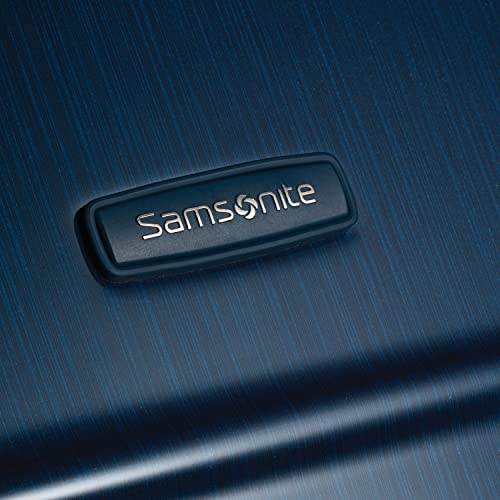Samsonite Winfield 2 Hardside Expandable Luggage with Spinner Wheels, Brushed Anthracite, Checked-Large 28-Inch