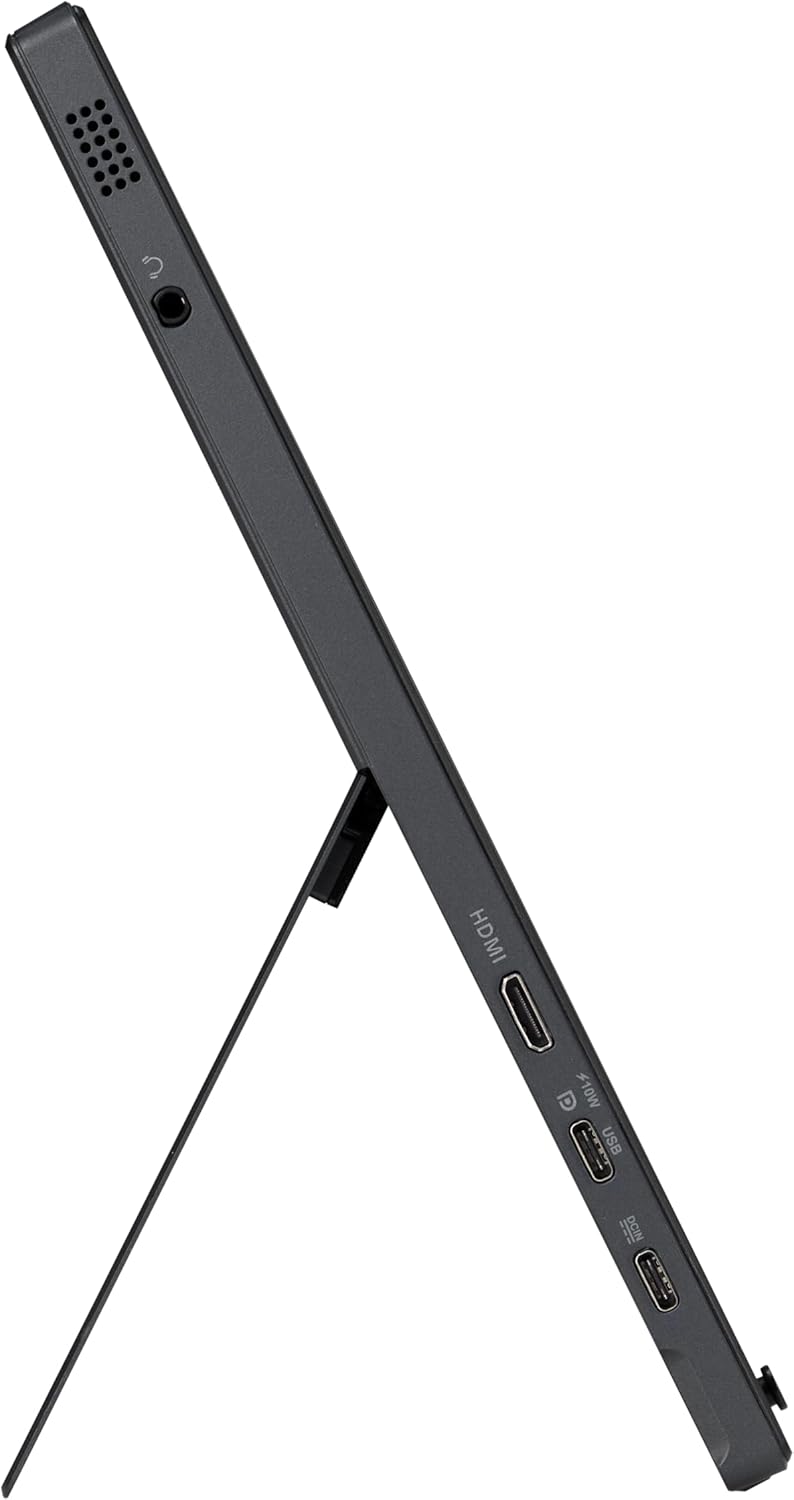 ASUS ZenScreen Touch 16” USB-C Portable monitor (MB16AMTR) - Full HD, IPS, Built-in Battery, Kickstand, Tripod socket, Eye Care, Compatible with Laptops, Smartphones and Game Consoles, 3 yr warranty