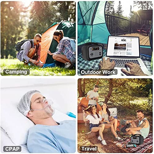 OUKITEL Portable Power Station Solar Generator Outdoor Camping