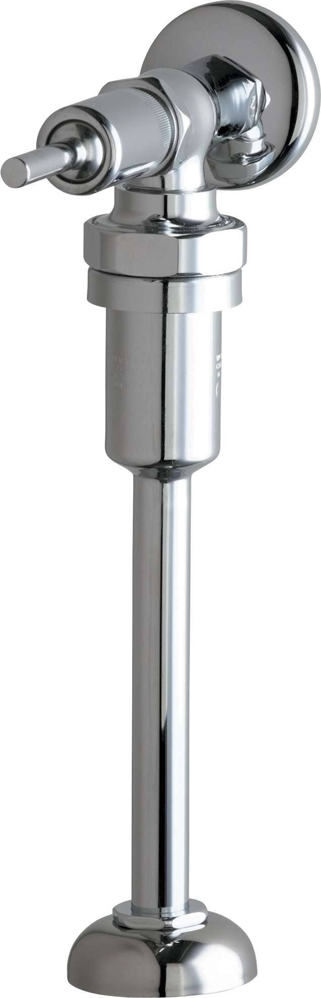 Chicago Faucets 732-OHVBCP Angle Urinal Valve with Riser