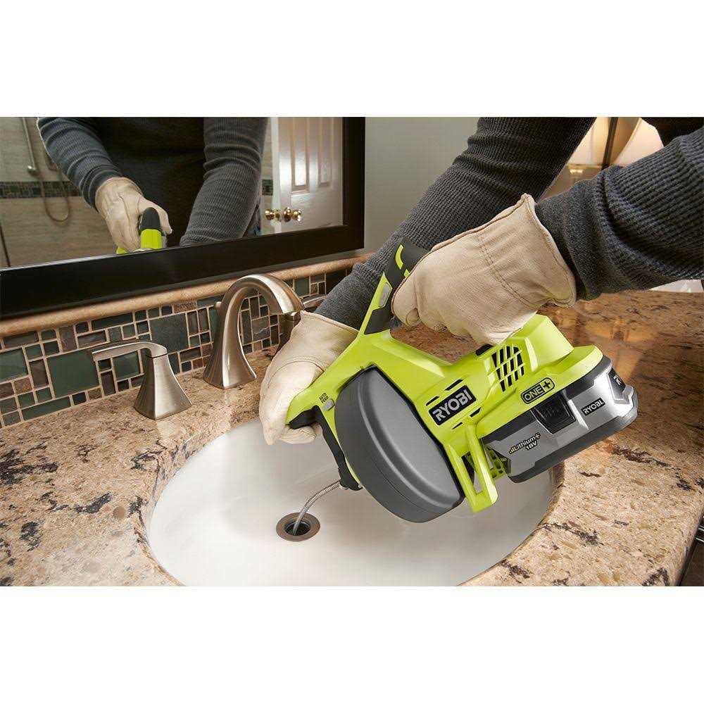 Ryobi 18-Volt One+ Drain Auger P4001 - Shop Hardware Tools Online Store
