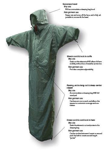 Hilleberg - Bivanorak - Red