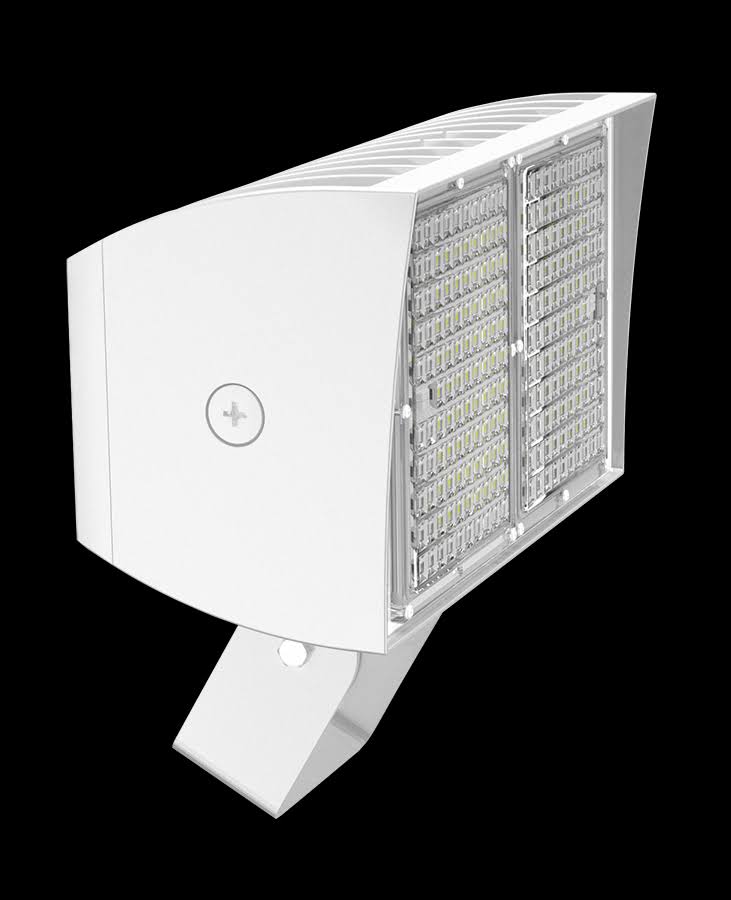 RAB PIP XL Floodlight 100W Warm LED 120-277V Dimmable Trunnion White (PIPXL100TYW/D10)