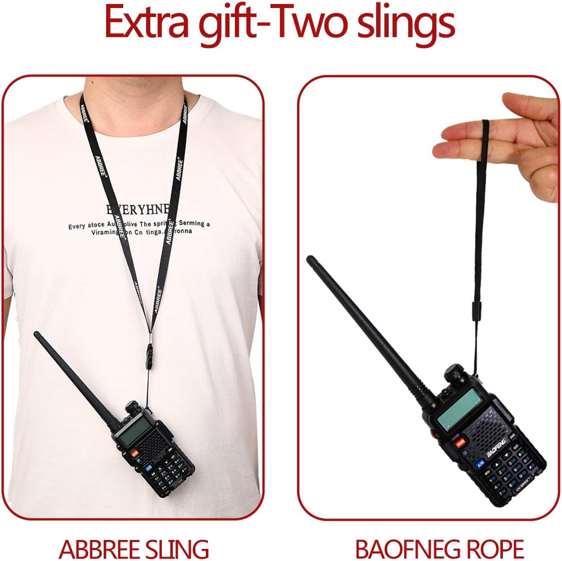 BaoFeng UV-5R 8W High Power Two Way Radio Portable Ham Radio with one More 3800mAh Battery,Speaker, Antenna, USB Program Cable and Earpiece