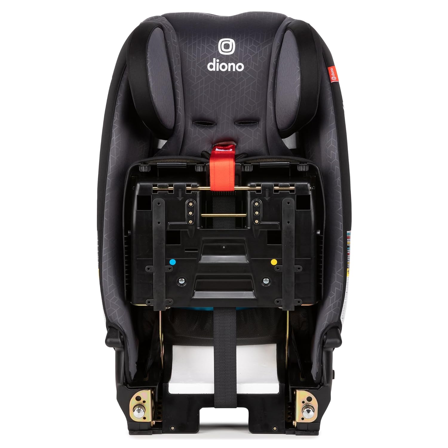 Diono Radian 3RXT Special Edition Slim Fit 3 Across All-in-One Convertible Car Seat, Rear-Facing, Forward-Facing and High-Back Booster, Gray Stone