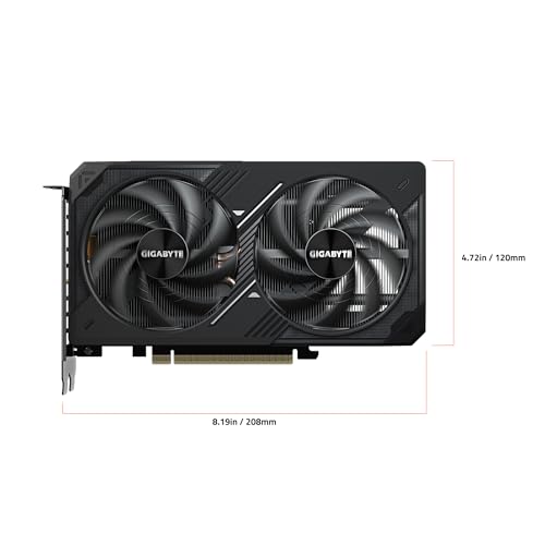 GIGABYTE GeForce RTX 5060 Ti Gaming OC 16G Graphics Card, 16GB 128-bit GDDR7, PCIe 5.0, WINDFORCE Cooling System, GV-N506TGAMING OC-16GD Video Card