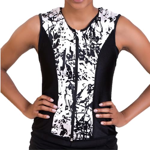 Challenge Weighted Workoutwear Weighted Vest for Women - 4 lb Body Weight Vest with Flexible Thin Weights - Removable Weights for Walking, Running, Cardio, Strength Training, Weight Loss