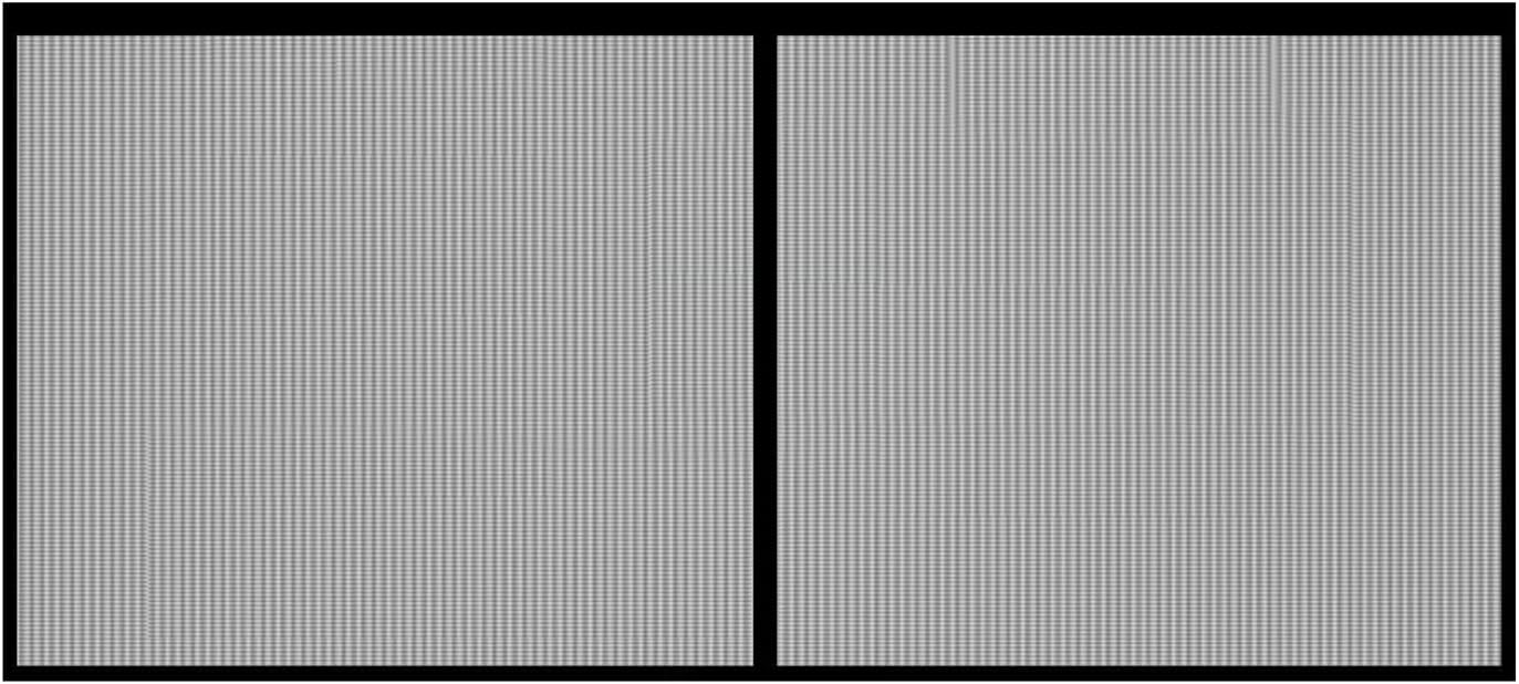 Magnetic Garage Door Screen for 2 Car,Magnetic Screen Garage with Retractable Fiberglass Mesh and Heavy Duty Weighted Bottom,Hands Free Magnetic Garage Net Screen Door,Asy Assembly Pass(156x84in)