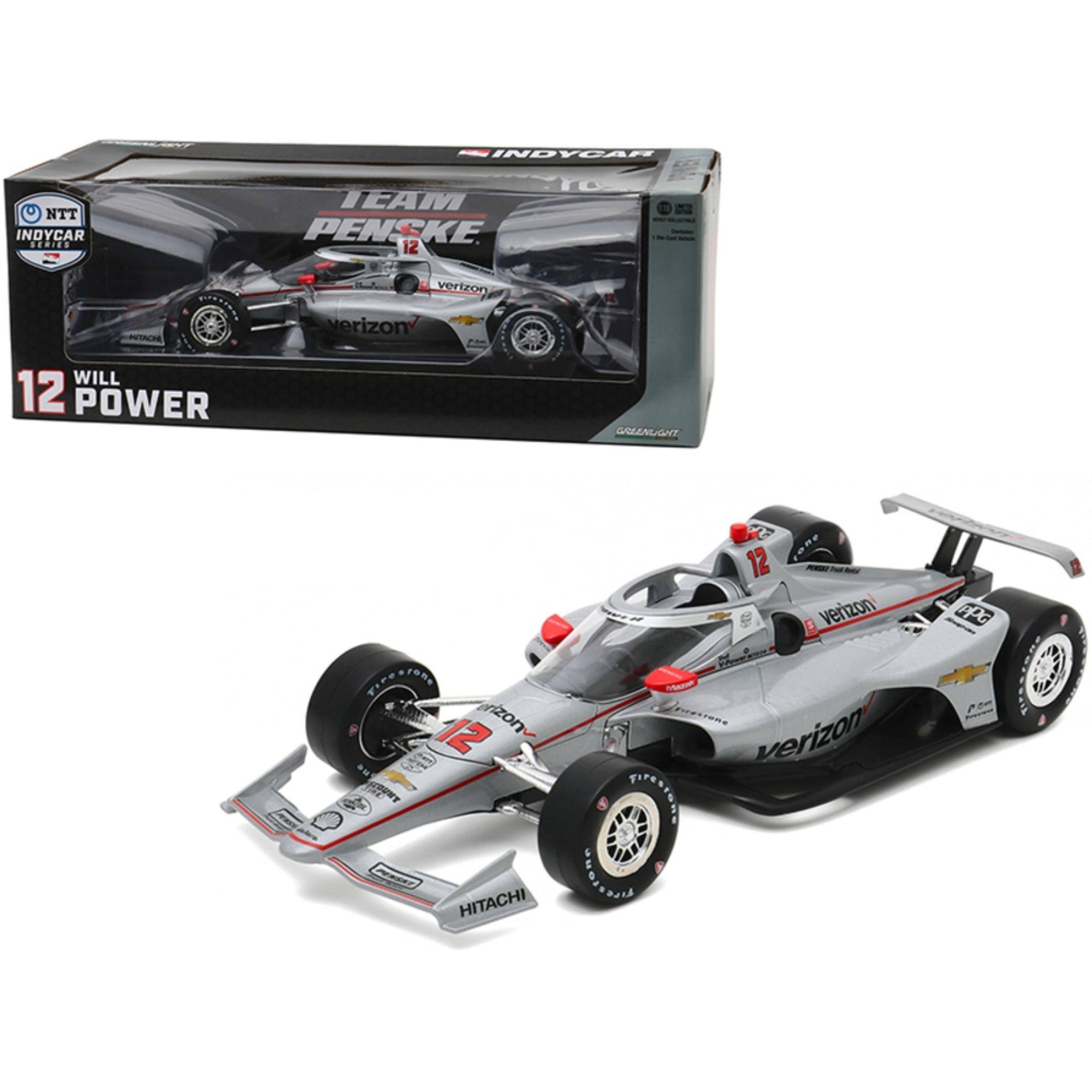 Dallara IndyCar #12 Will Power Verizon Team Penske NTT IndyCar Series (2020) 1/18 Diecast Model Car by Greenlight