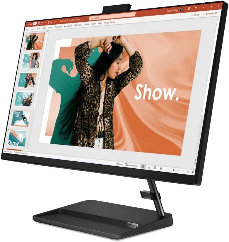 Lenovo Ideacentre AIO 3 | 27" FHD IPS Touchscreen | Core i7-13620H | 32GB DDR4 RAM | 1TB NVMe M.2 SSD | Wi-Fi 6 | HDMI | Windows 11 Home (Renewed)