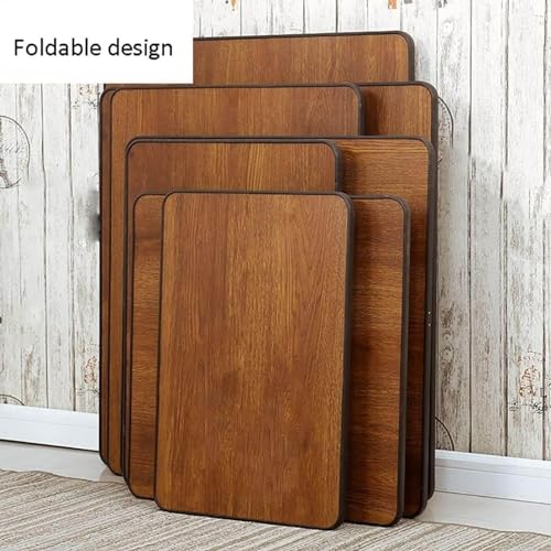 N/A Japanese-Style Square Folding Tea Coffee Table, Adjustable Low Table for Sitting on The Floor, for Tatami Sitting on The Floor Bedroom,70 * 70cm