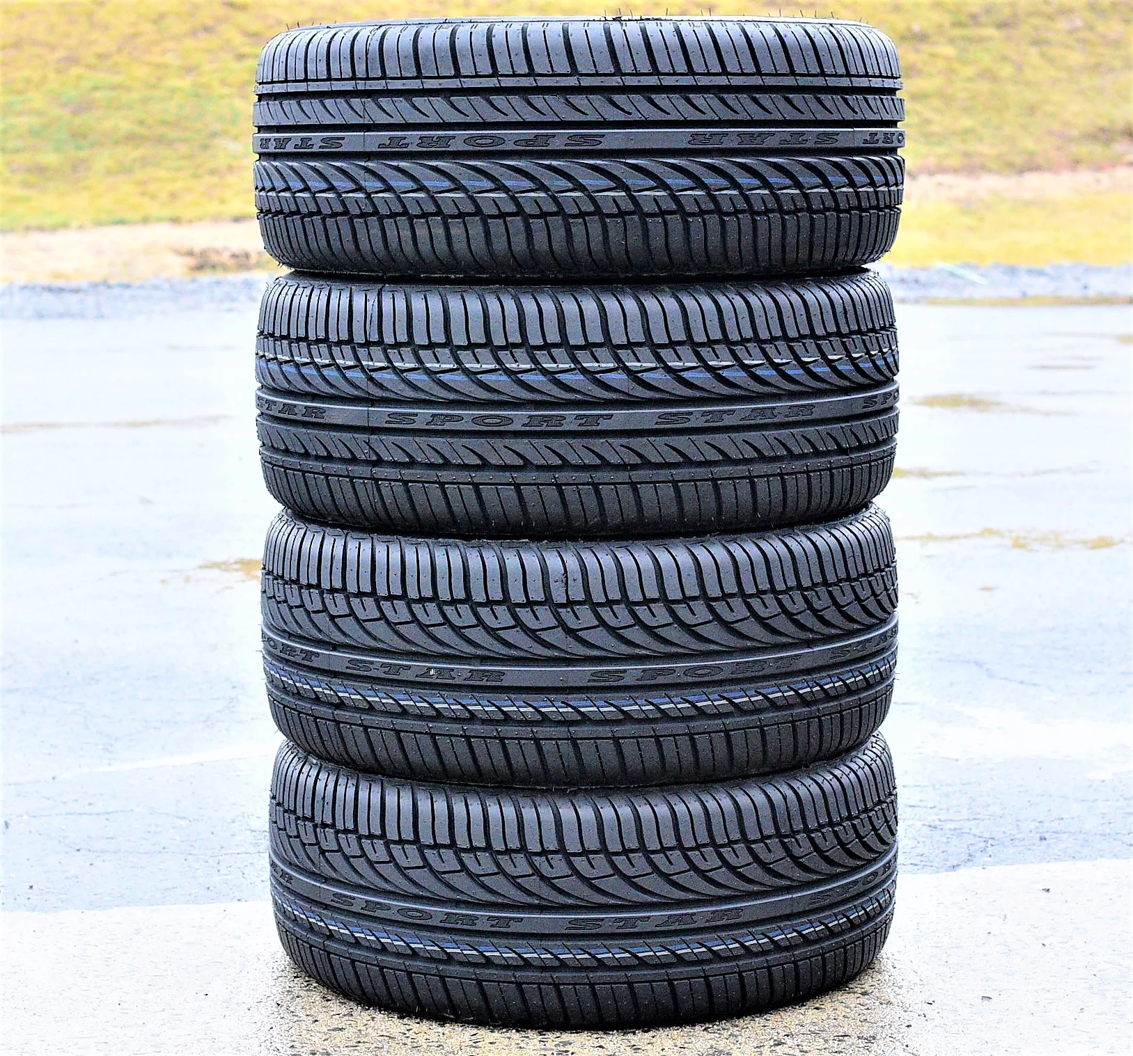 Set of 4 (FOUR) Fullway HP108 235/55R18 ZR 104W XL AS A/S High Performance Tires Fits: 2010-16 Chevrolet Equinox LTZ, 2017 Chevrolet Equinox LT