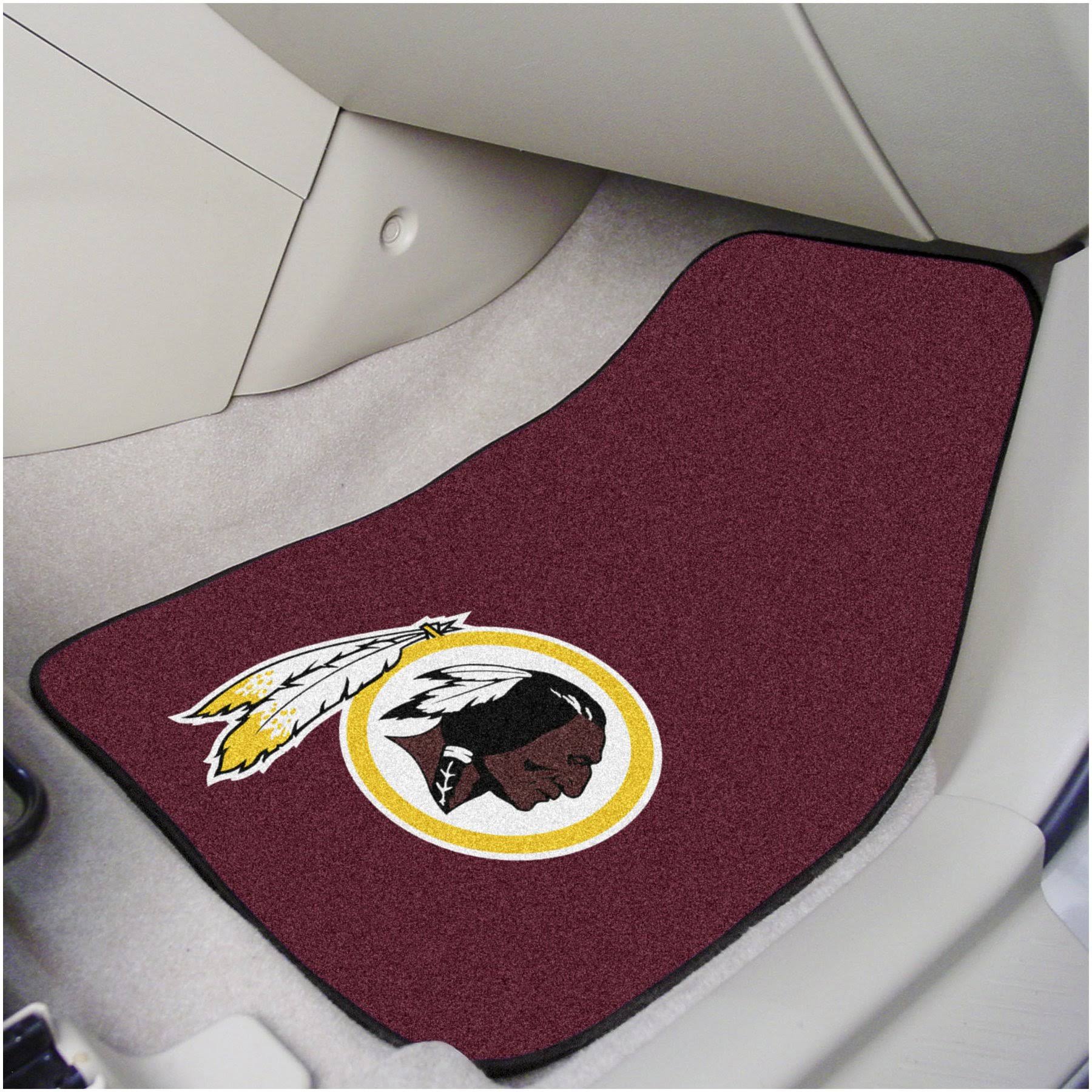 CC Sports Decor NFL Washington Redskins 2-pc Set of Front Carpet Car Mats, Universal Size 10635284