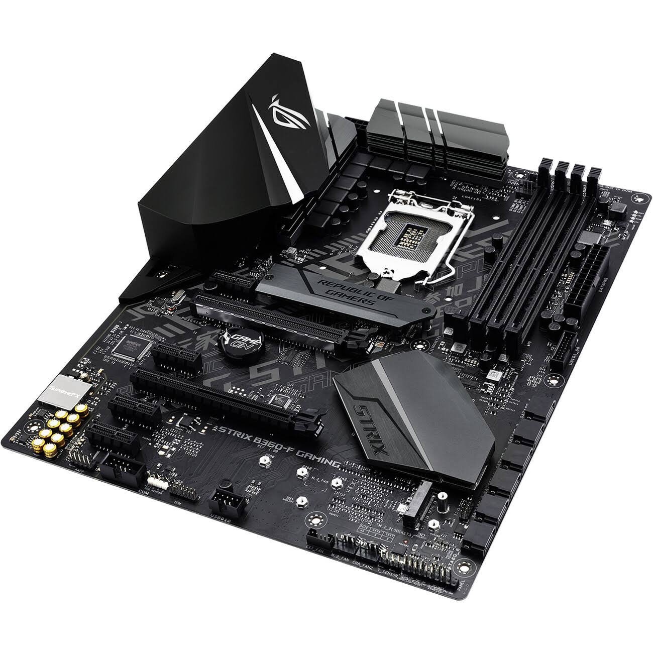 ASUS ROG STRIX B360-F GAMING with Intel B360 Express ATX Motherboard - LGA1151 Socket