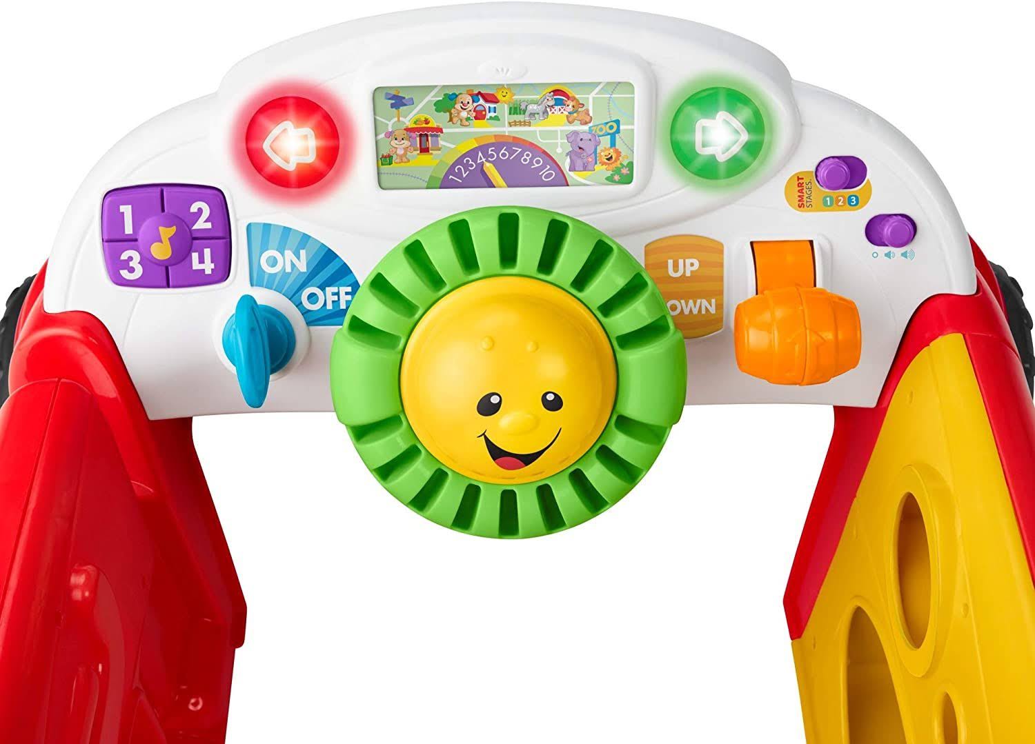 Fisher-Price Laugh u0026 Learn Crawl Around Car Activity Center - Red