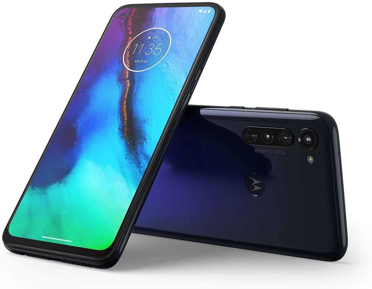 Moto G Stylus | Unlocked | Made for US by Motorola | 4/128GB | 48MP Camera | 2020 | Indigo (Renewed)