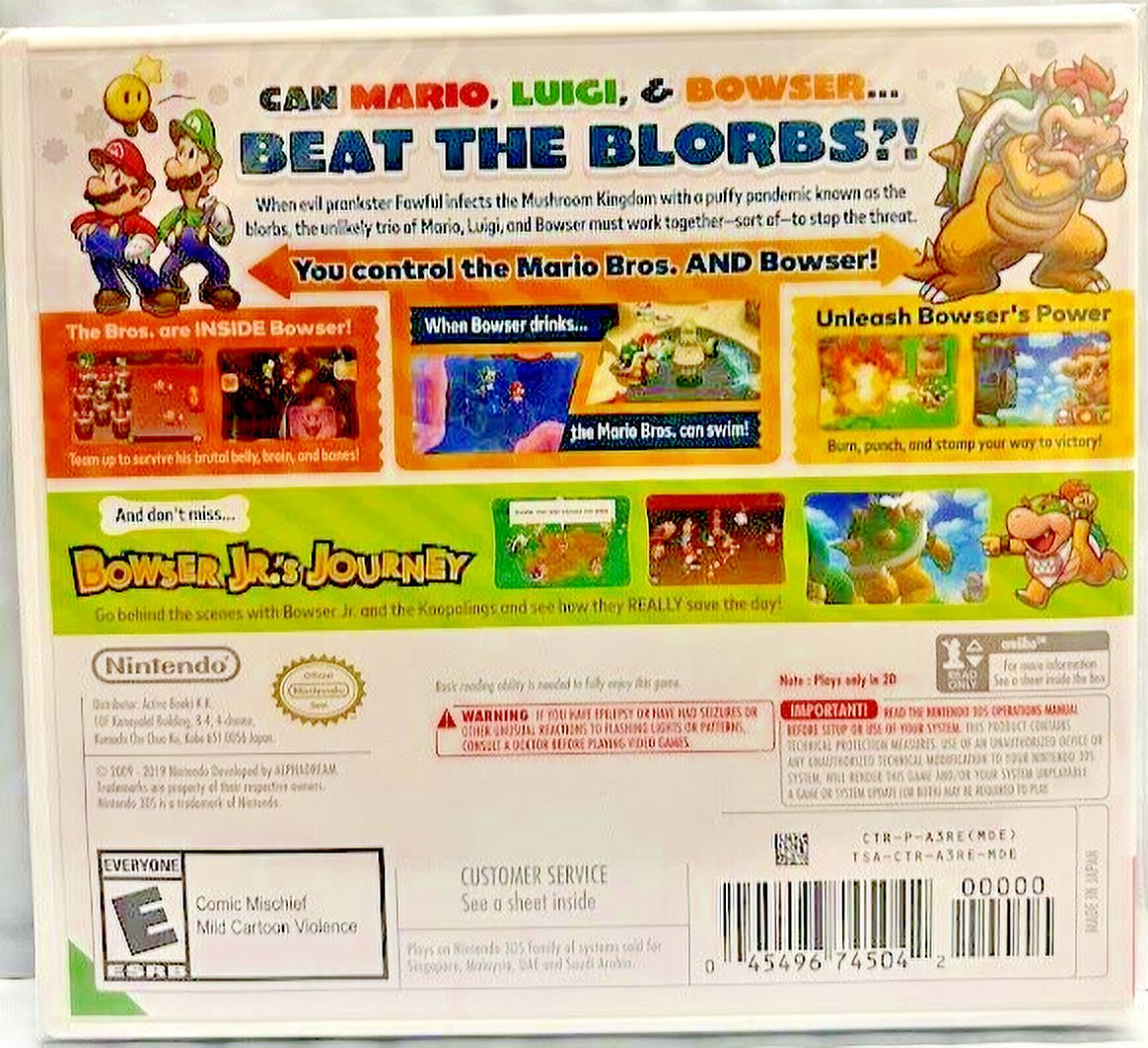 New Game Special Mario & Luigi: Bowser's Inside Story + Bowser Jr.'s Journey 3DS