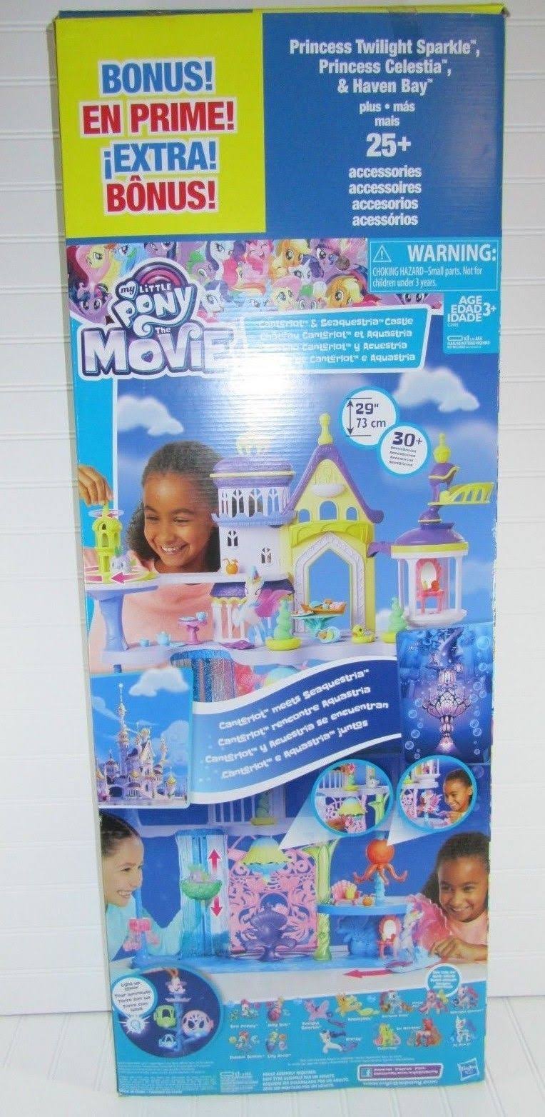My Little Pony The Movie Canterlot u0026 Seaquestria Castle with Friends