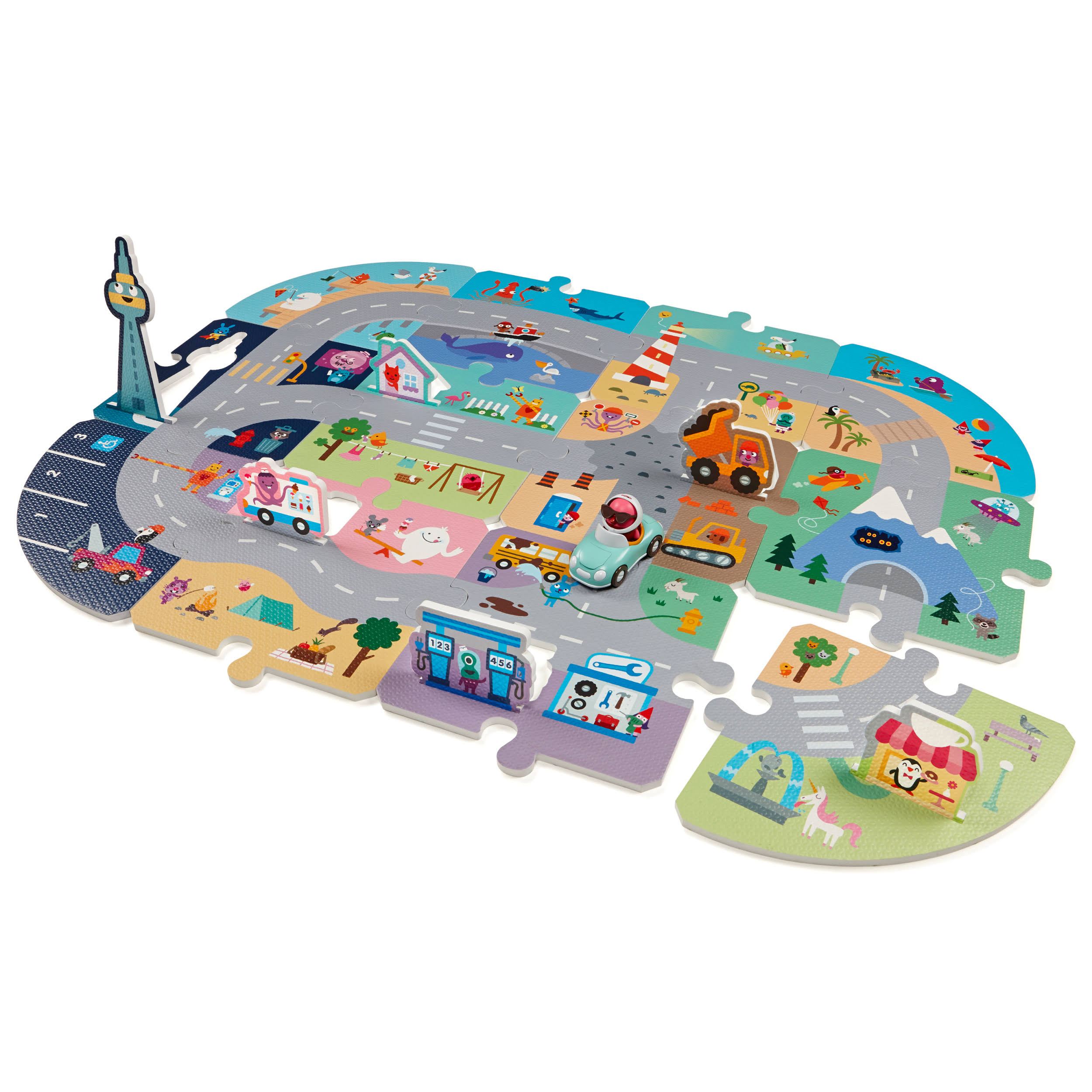 Sago Mini - Puzzle Mats - Robin S Roadtrip